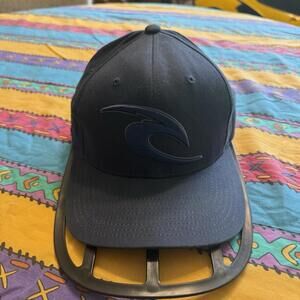 NWOT Vintage 00s RARE Rip Curl Blue Surfing SnapBack Sports Hat Size‎ OSFA